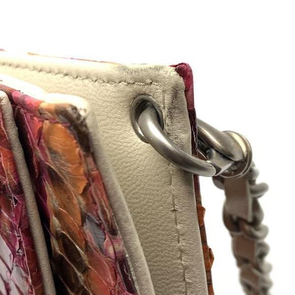 Chanel Python Chain Bifold Wallet Coin Case - Picture 8 of 8